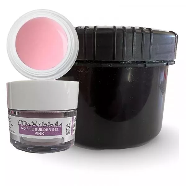 No File Builder Gel Pink Bulk 500ml